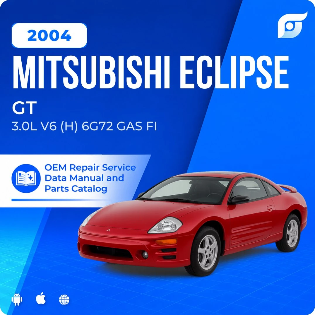 2004 Mitsubishi Eclipse GT - OEM Repair Service Manual