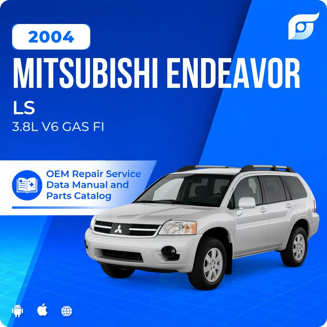 2004 Mitsubishi Endeavor LS - OEM Repair Service Manual