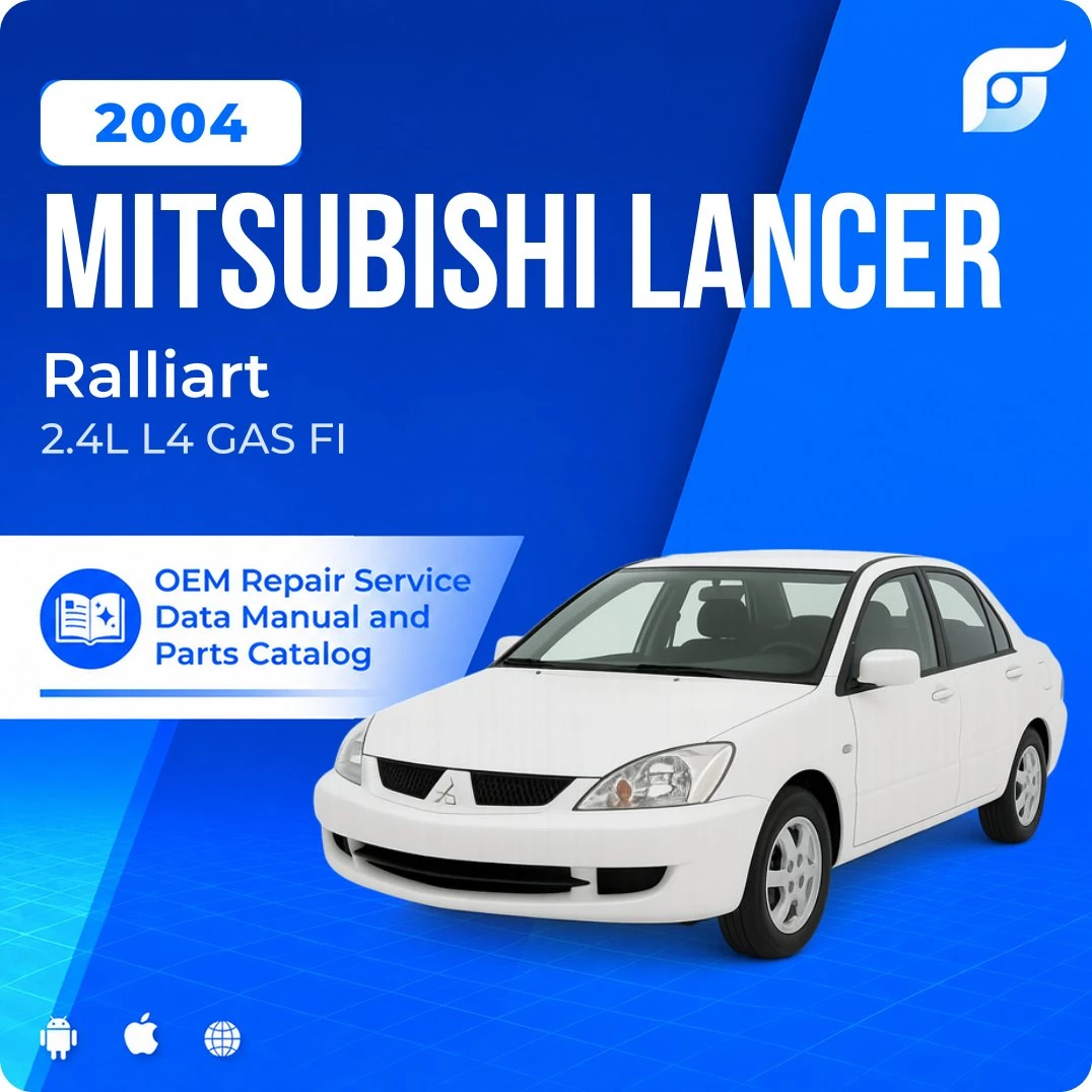 2004 Mitsubishi Lancer Ralliart - OEM Repair Service Manual