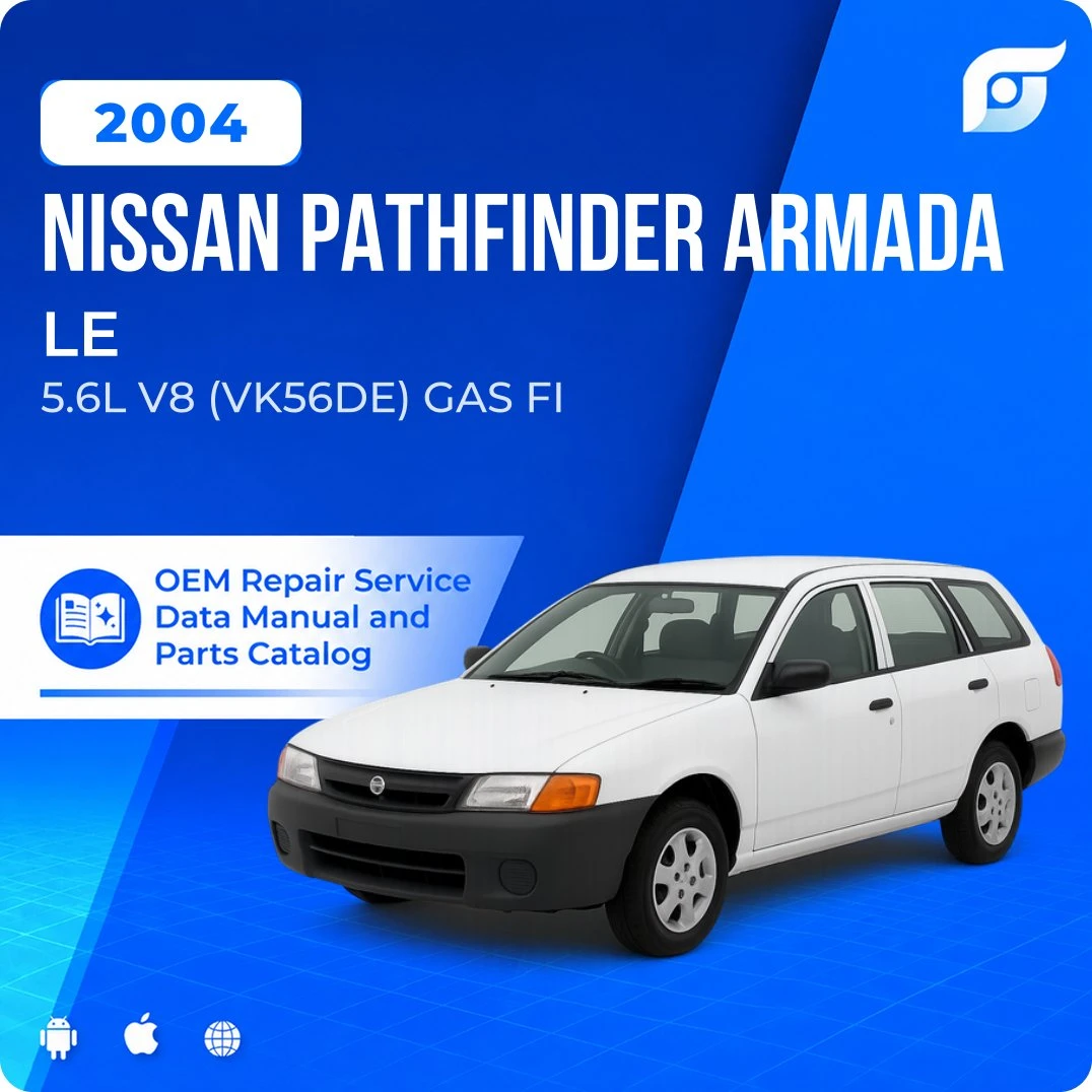 2004 Nissan Pathfinder Armada LE - OEM Repair Service Manual