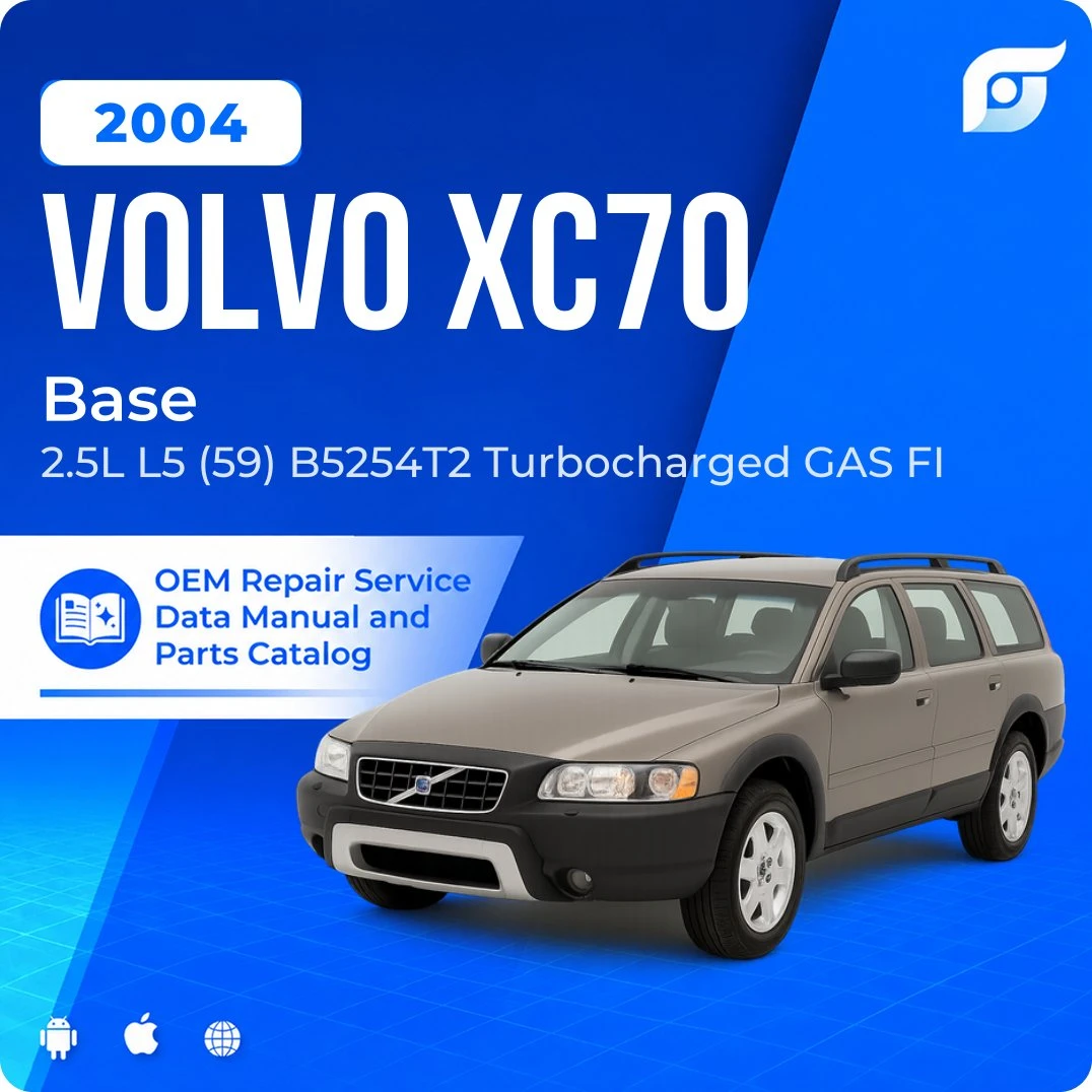 2004 Volvo XC70 Base - OEM Repair Service Manual