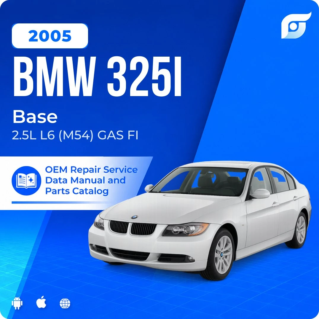 2005 BMW 325i Base - OEM Repair Service Manual