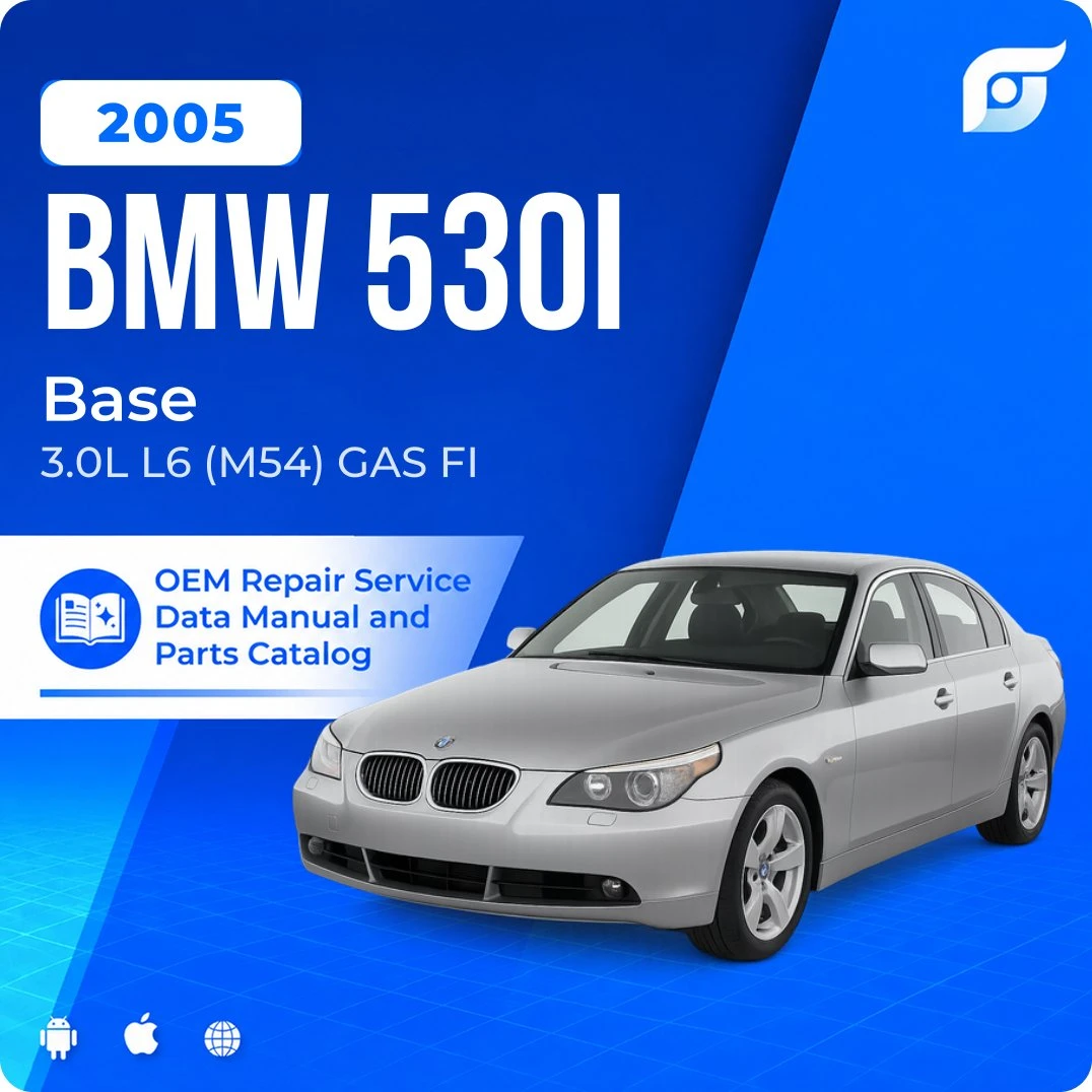 2005 BMW 530i Base - OEM Repair Service Manual