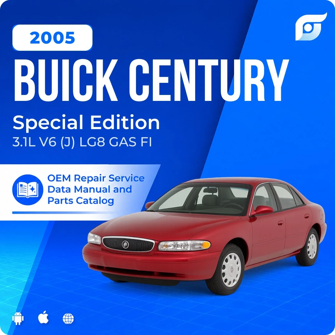 2005 Buick Century Special Edition - OEM Repair Service Manual