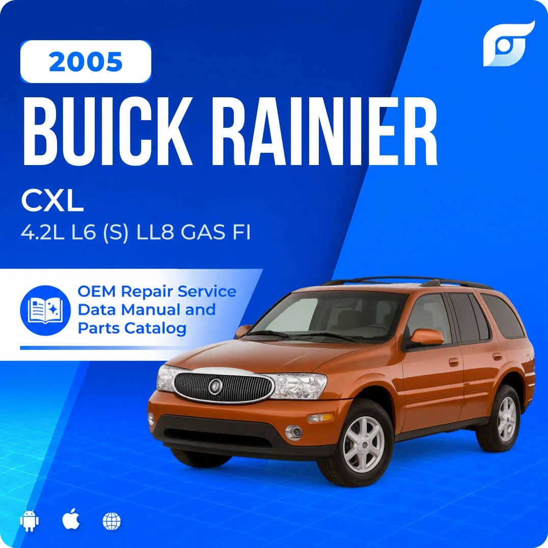 2005 Buick Rainier CXL - OEM Repair Service Manual