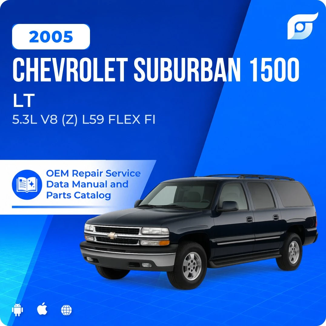 2005 Chevrolet Suburban 1500 LT - OEM Repair Service Manual