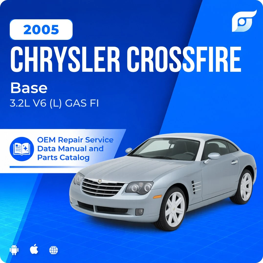 2005 Chrysler Crossfire Base - OEM Repair Service Manual