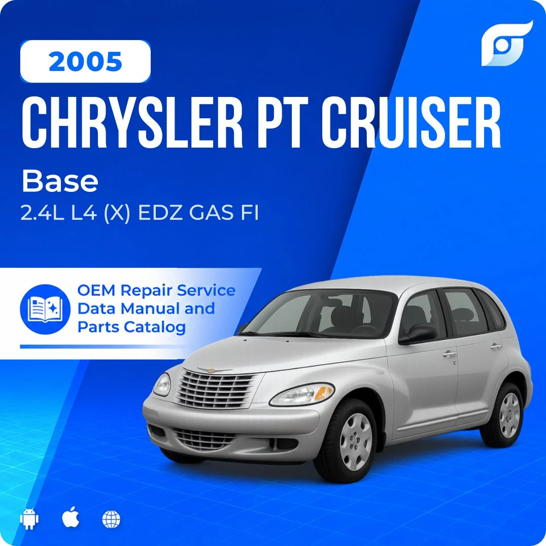 2005 Chrysler PT Cruiser Base - OEM Repair Service Manual