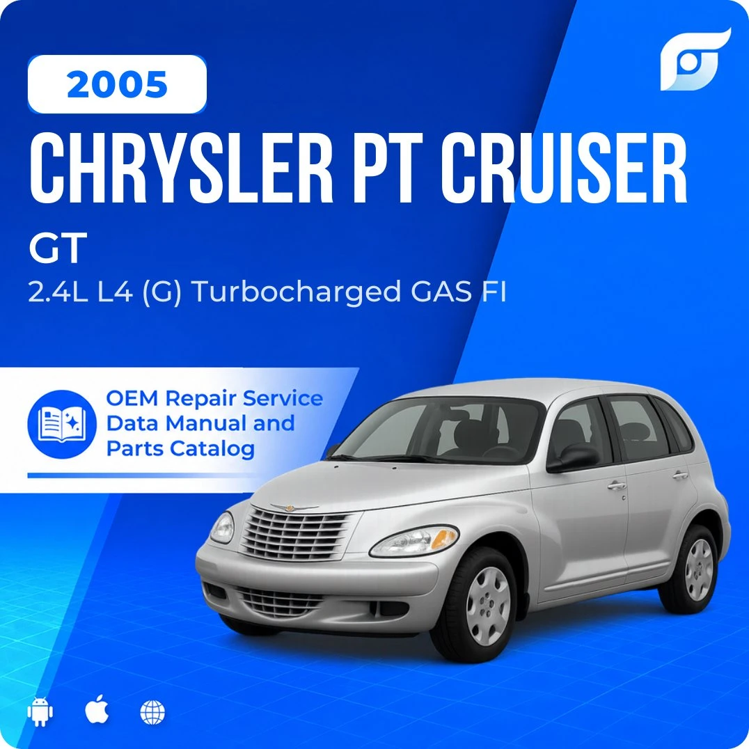 2005 Chrysler PT Cruiser GT - OEM Repair Service Manual