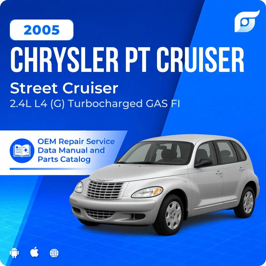 2005 Chrysler PT Cruiser Street Cruiser - OEM Repair Service Manual