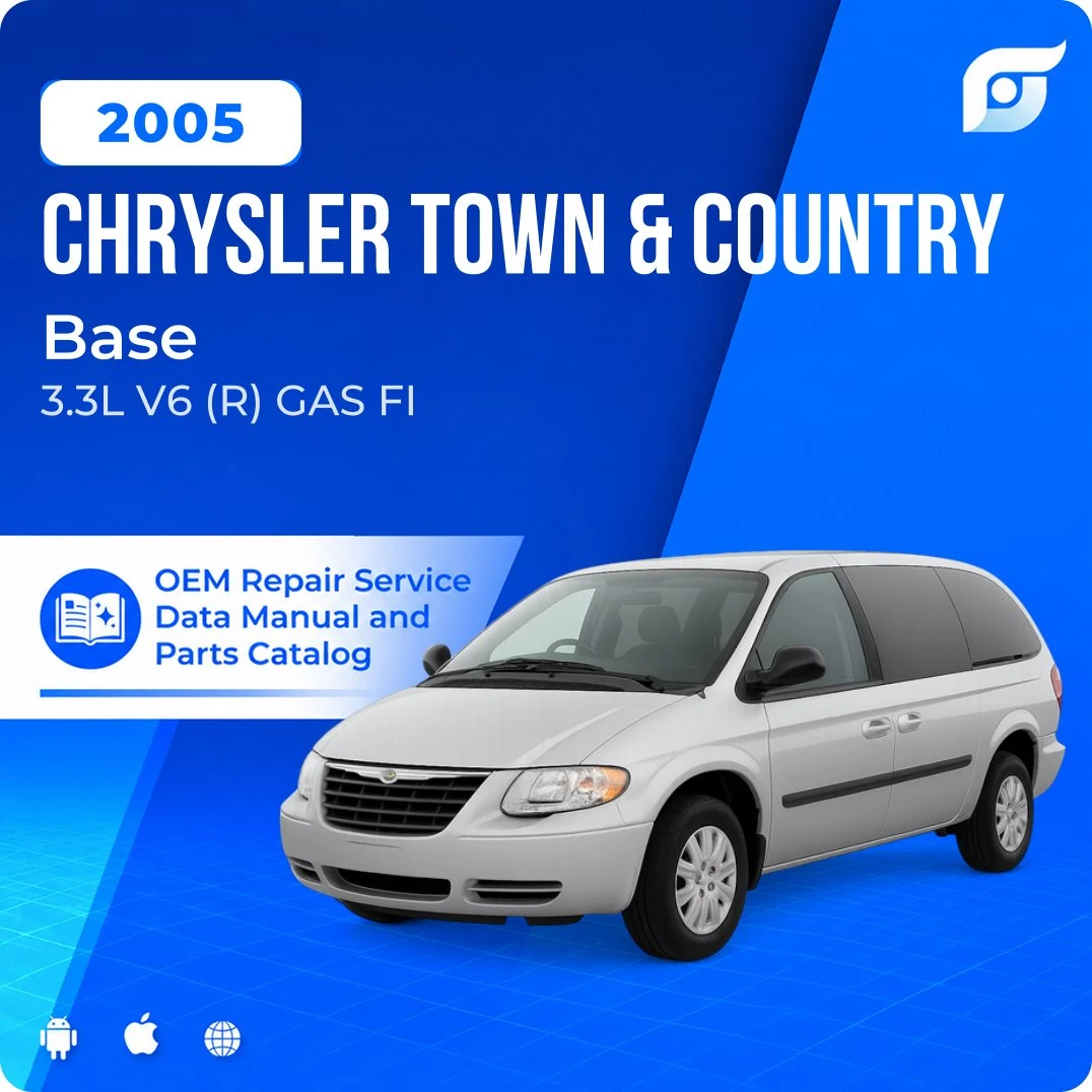 2005 Chrysler Town & Country Base - OEM Repair Service Manual