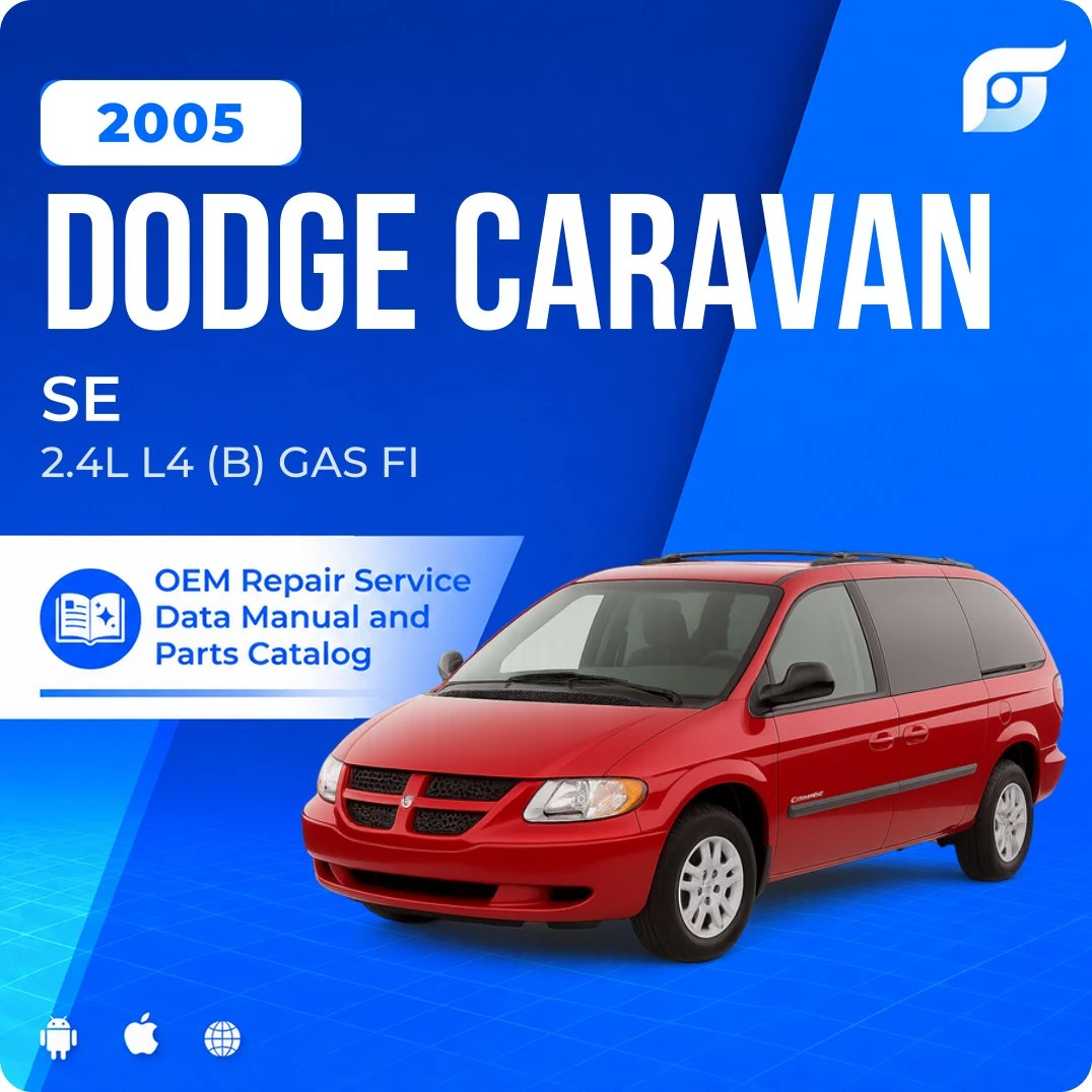 2005 Dodge Caravan SE - OEM Repair Service Manual