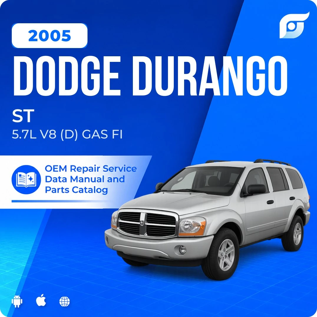 2005 Dodge Durango ST - OEM Repair Service Manual