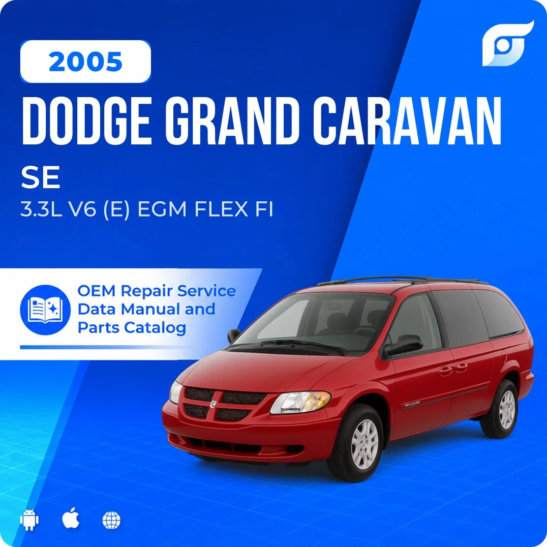 2005 Dodge Grand Caravan SE - OEM Repair Service Manual