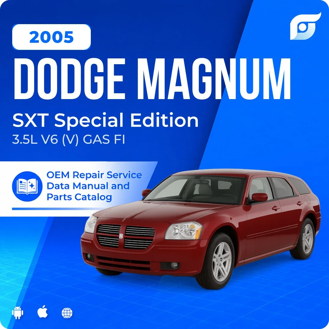 2005 Dodge Magnum SXT Special Edition - OEM Repair Service Manual