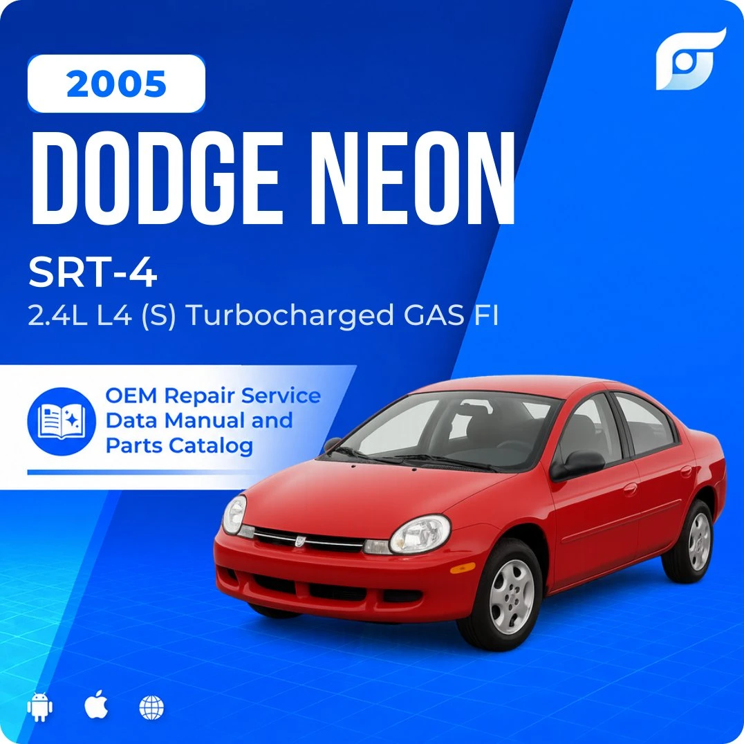 2005 Dodge Neon SRT-4 - OEM Repair Service Manual