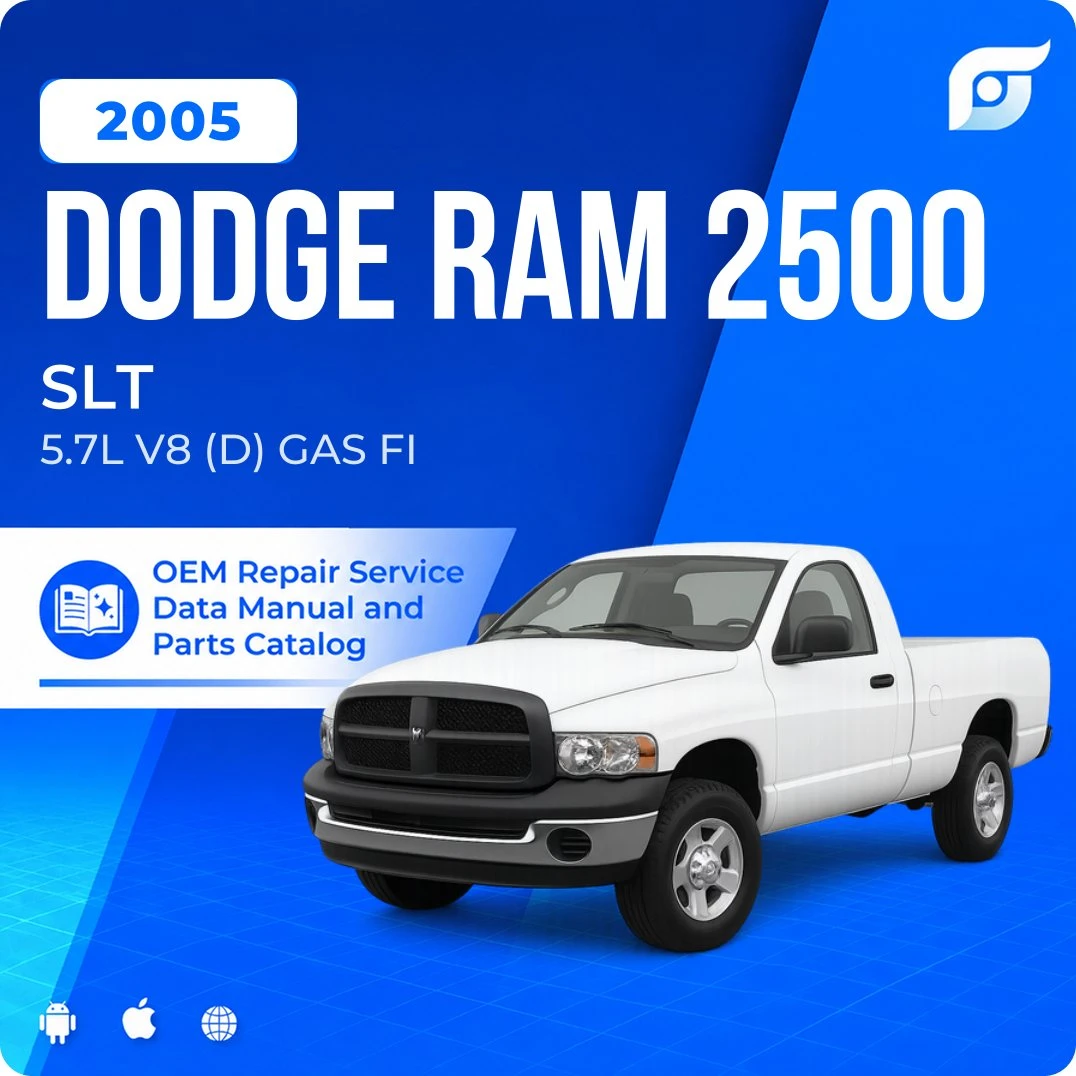 2005 Dodge Ram 2500 SLT - OEM Repair Service Manual