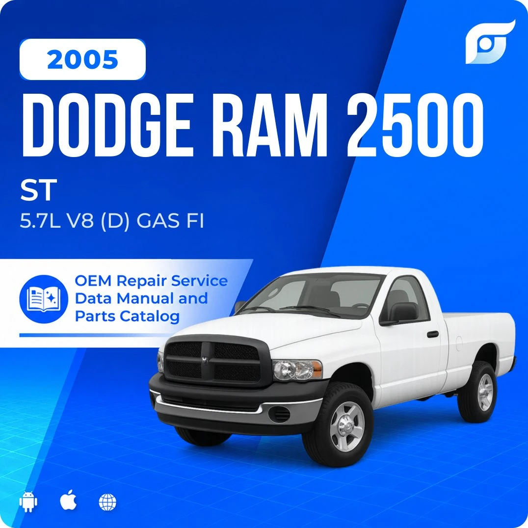 2005 Dodge Ram 2500 ST - OEM Repair Service Manual