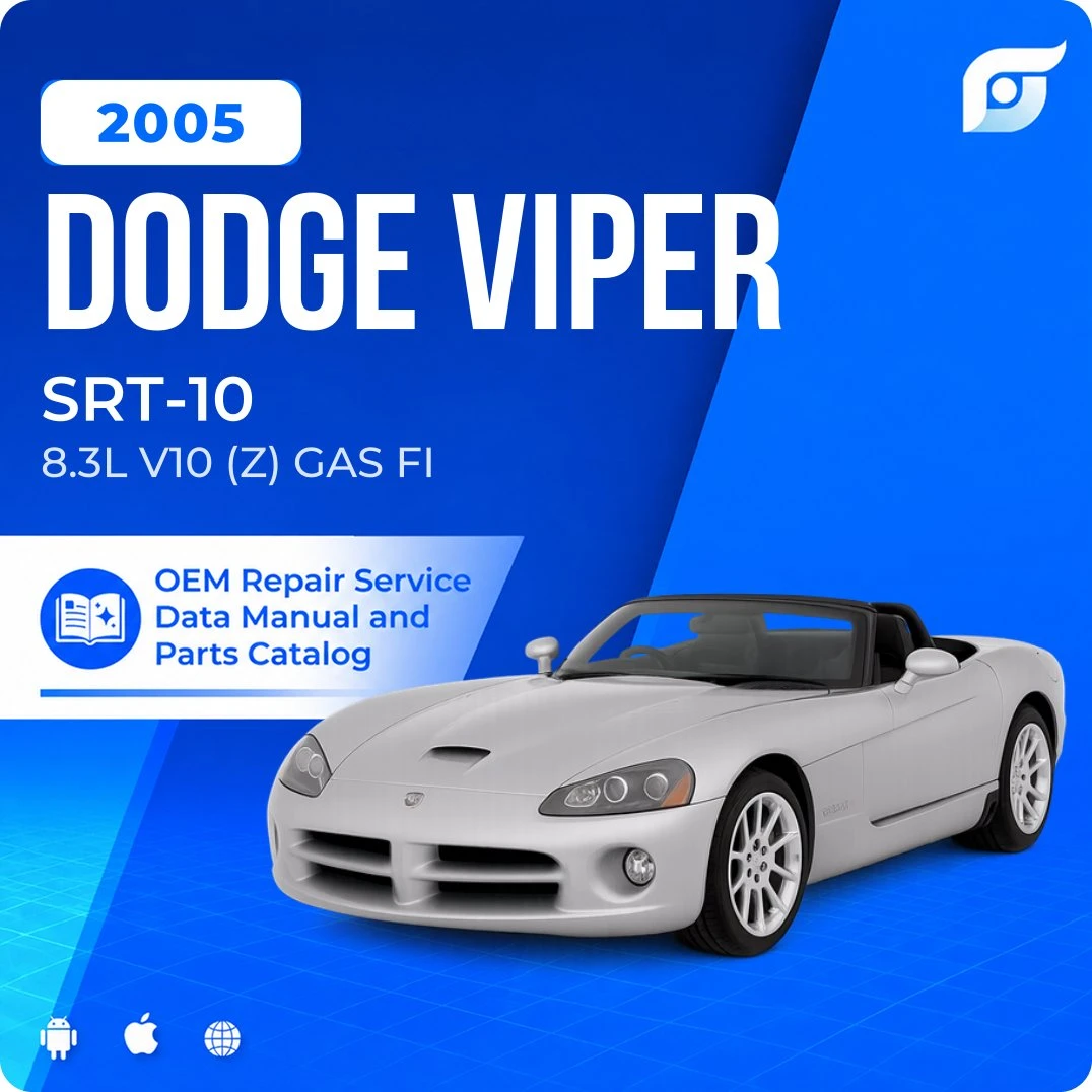 2005 Dodge Viper SRT-10 - OEM Repair Service Manual