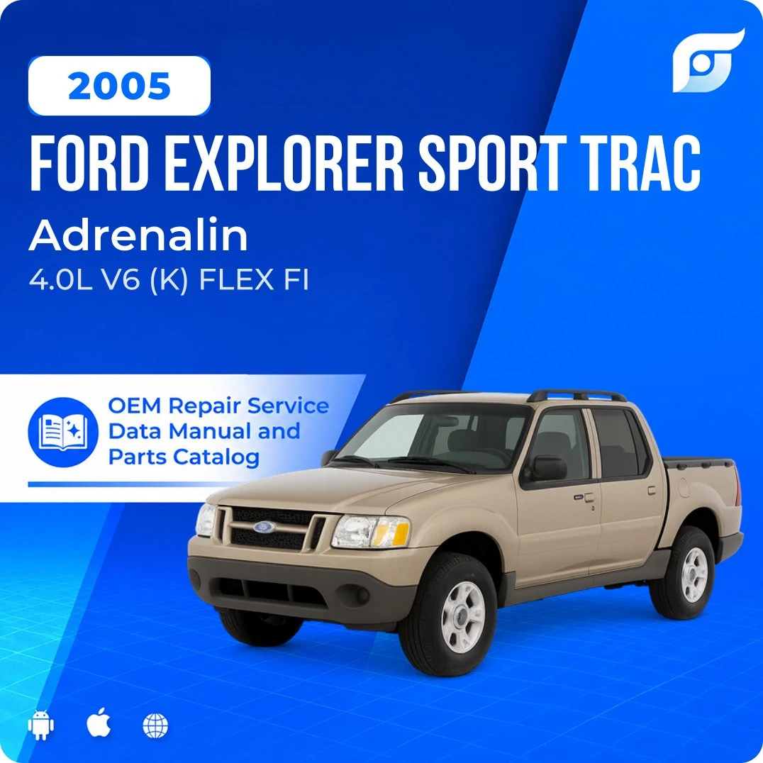 2005 Ford Explorer Sport Trac Adrenalin - OEM Repair Service Manual