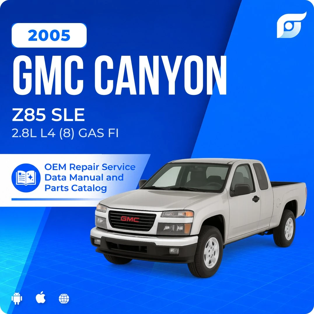 2005 GMC Canyon Z85 SLE - OEM Repair Service Manual