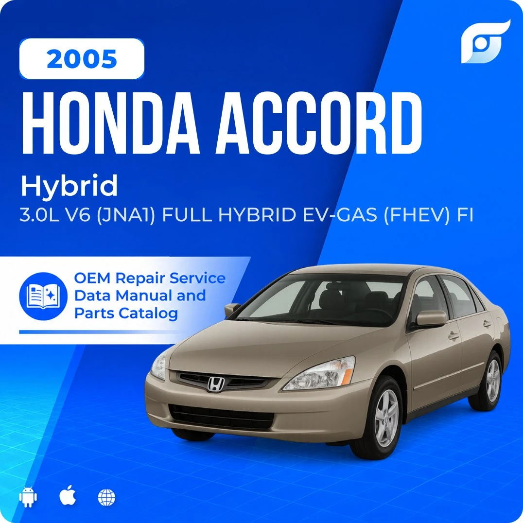 2005 Honda Accord Hybrid - OEM Repair Service Manual
