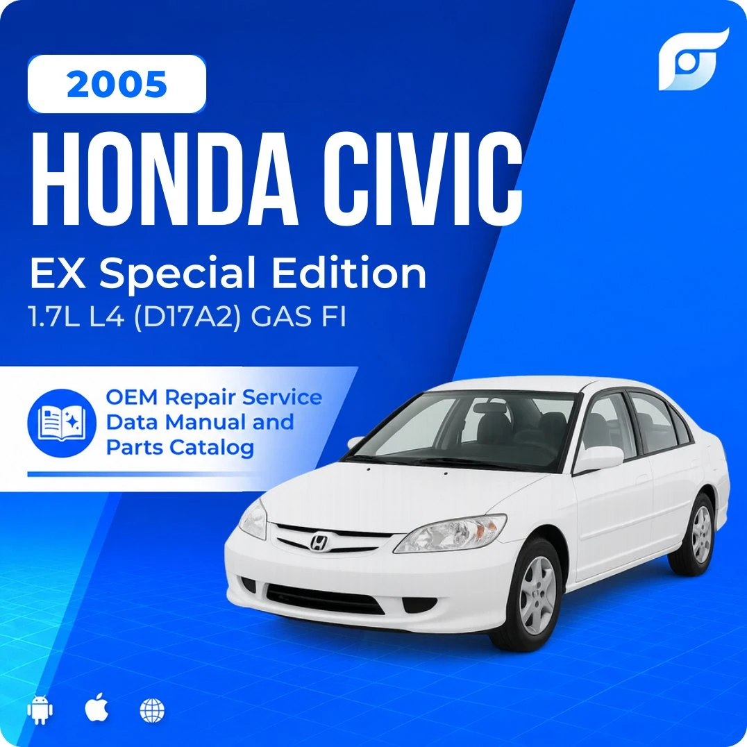 2005 Honda Civic EX Special Edition - OEM Repair Service Manual
