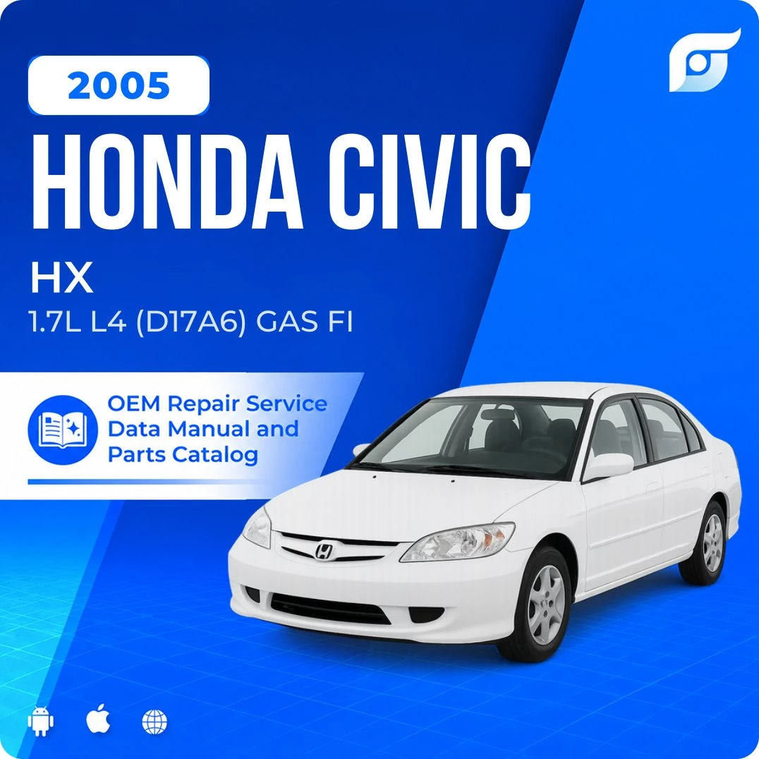 2005 Honda Civic HX - OEM Repair Service Manual
