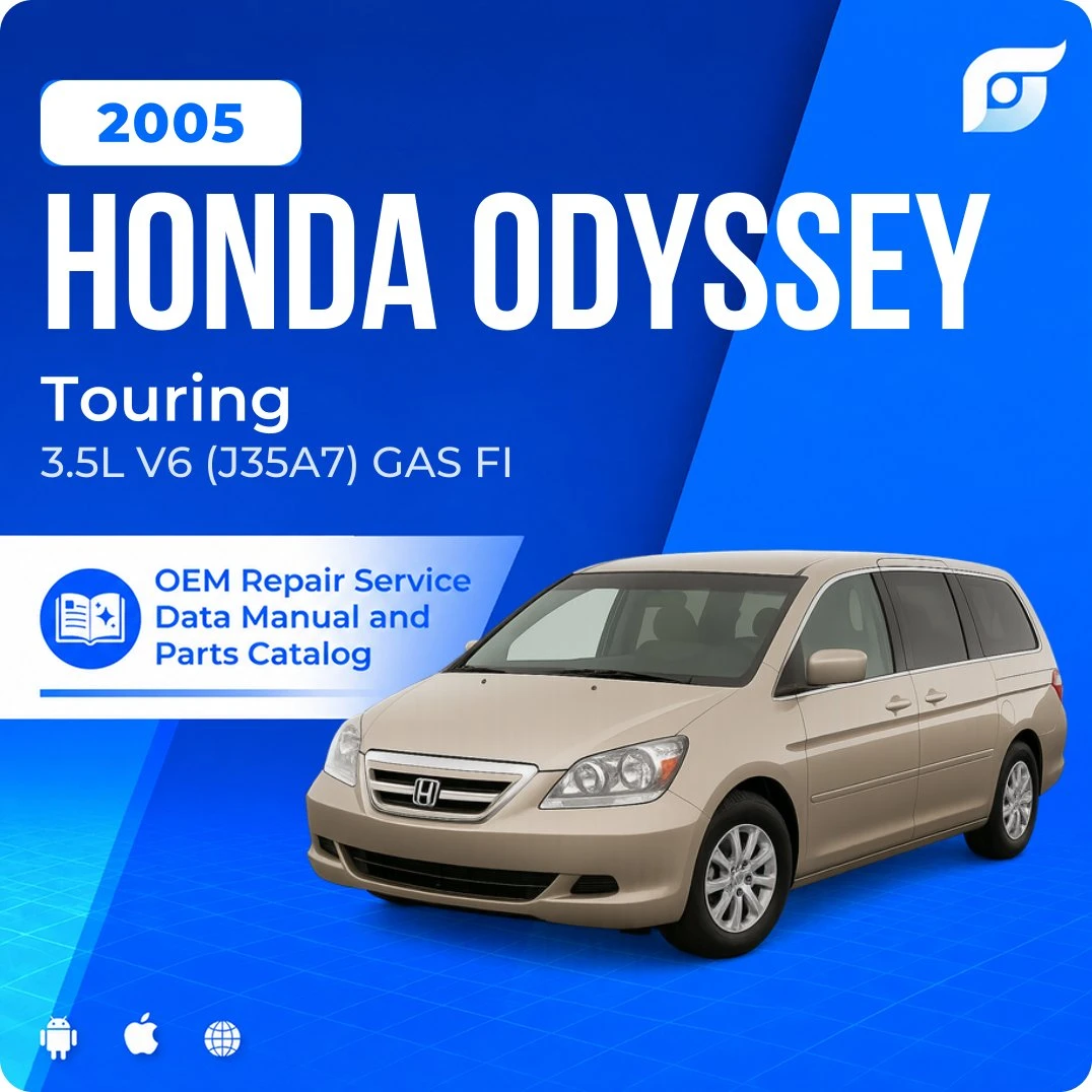 2005 Honda Odyssey Touring - OEM Repair Service Manual