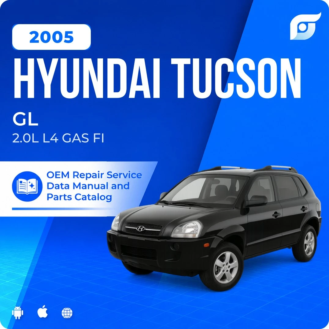 2005 Hyundai Tucson GL - OEM Repair Service Manual