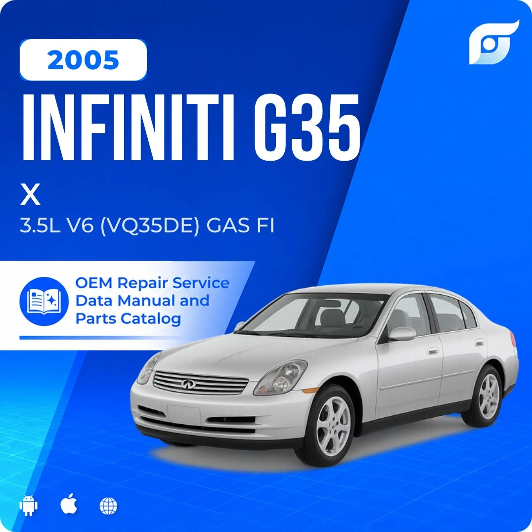 2005 INFINITI G35 X - OEM Repair Service Manual