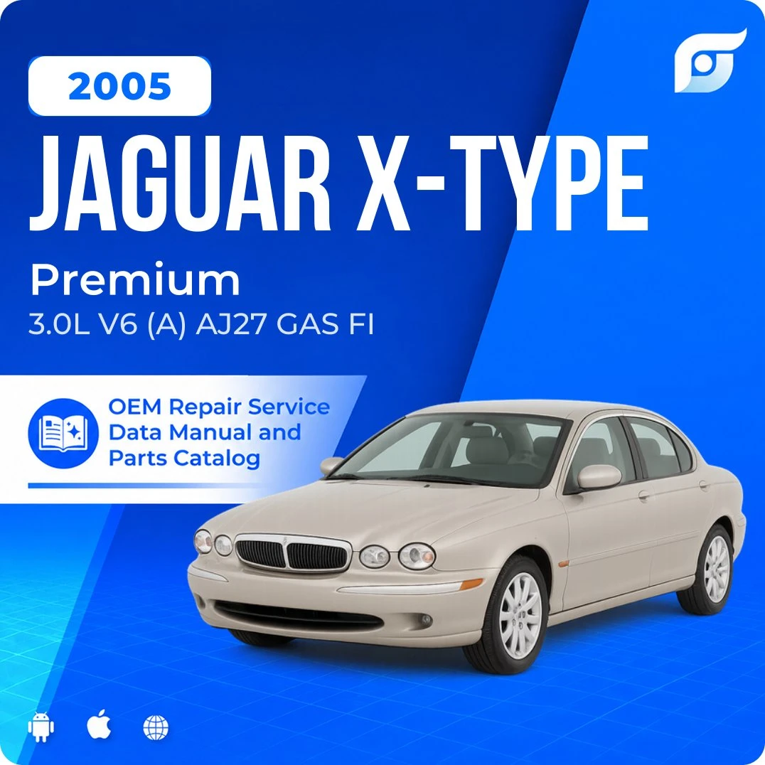 2005 Jaguar X-Type Premium - OEM Repair Service Manual