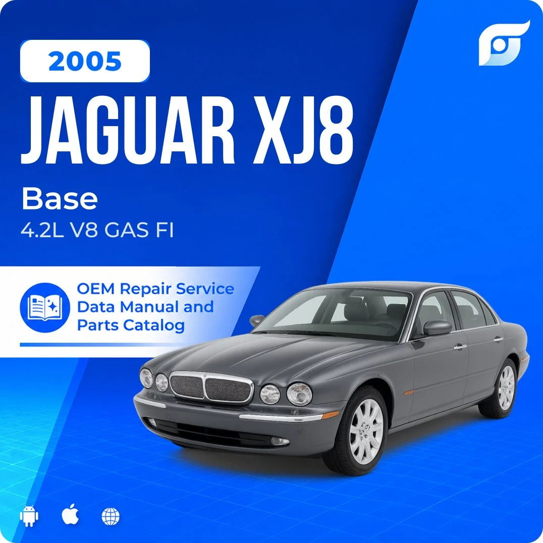 2005 Jaguar XJ8 Base - OEM Repair Service Manual