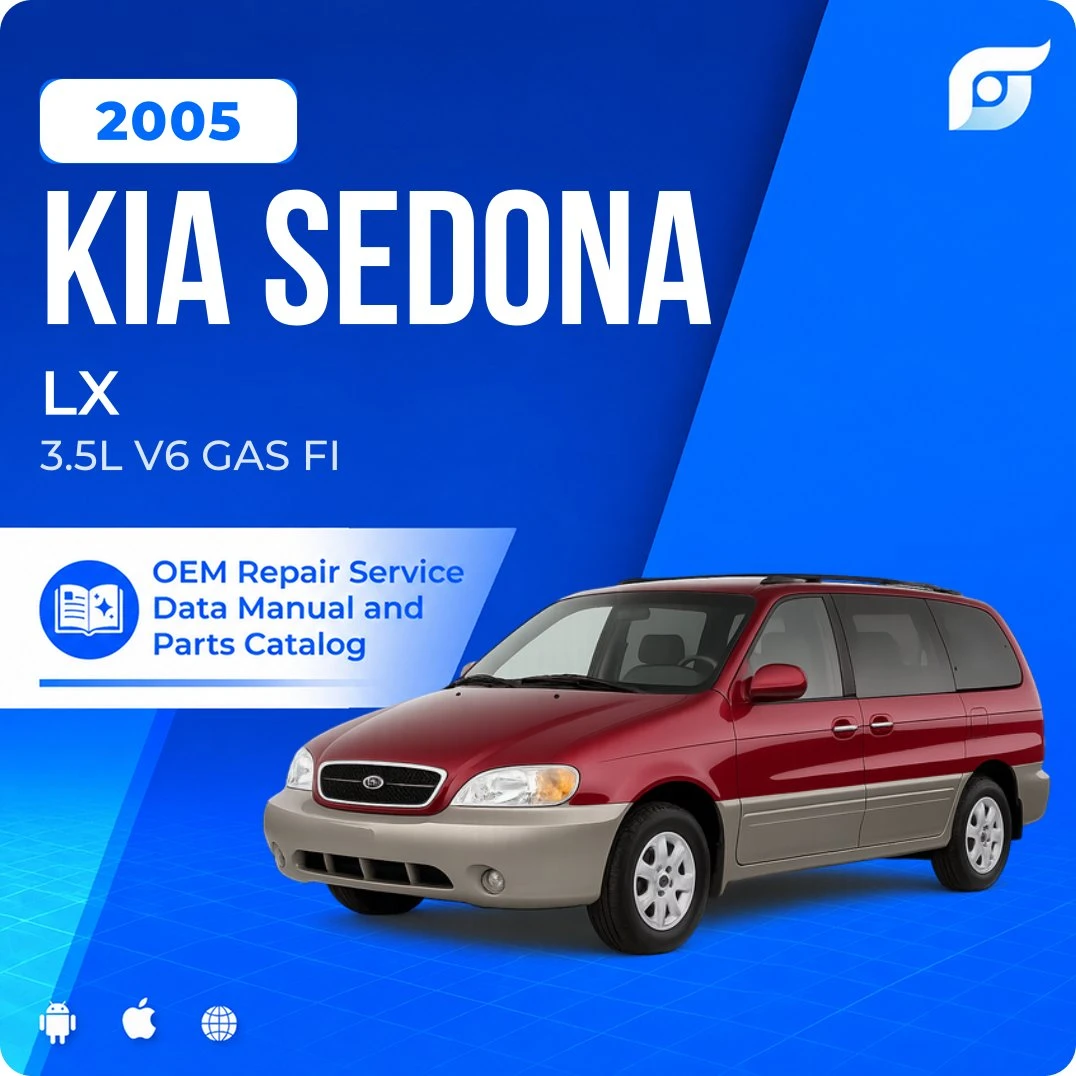 2005 Kia Sedona LX - OEM Repair Service Manual