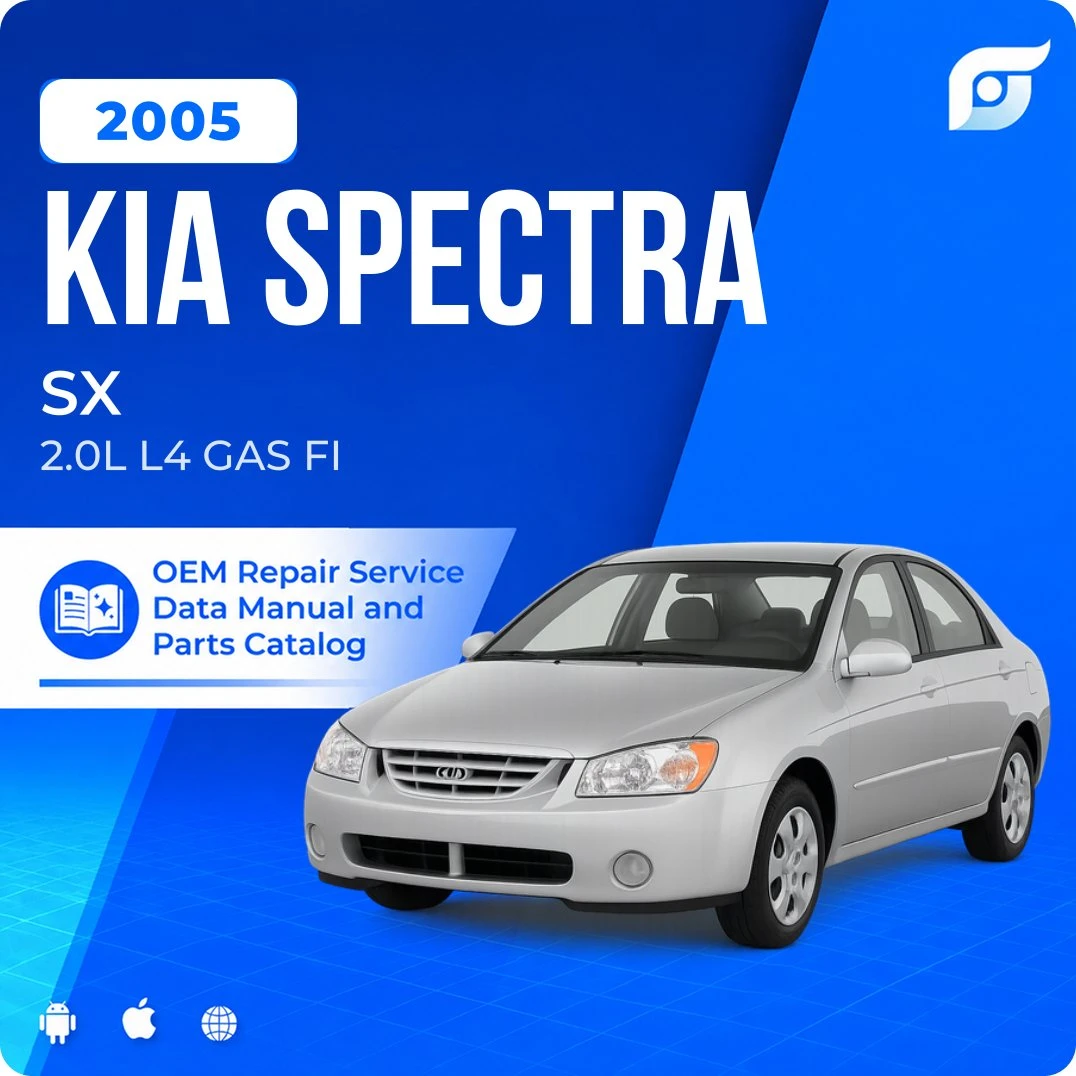 2005 Kia Spectra SX - OEM Repair Service Manual