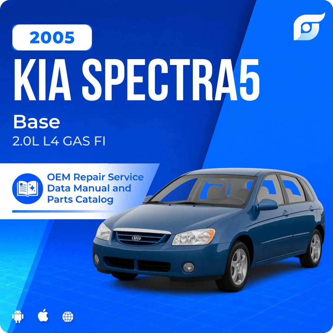 2005 Kia Spectra5 Base - OEM Repair Service Manual