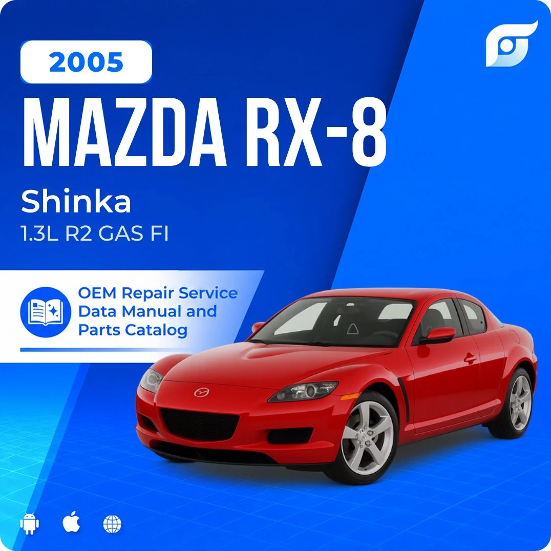 2005 Mazda RX-8 Shinka - OEM Repair Service Manual