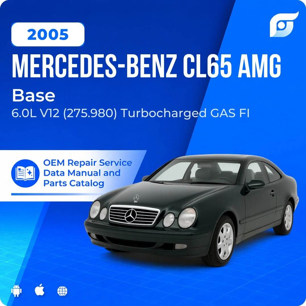 2005 Mercedes-Benz CL65 AMG Base - OEM Repair Service Manual
