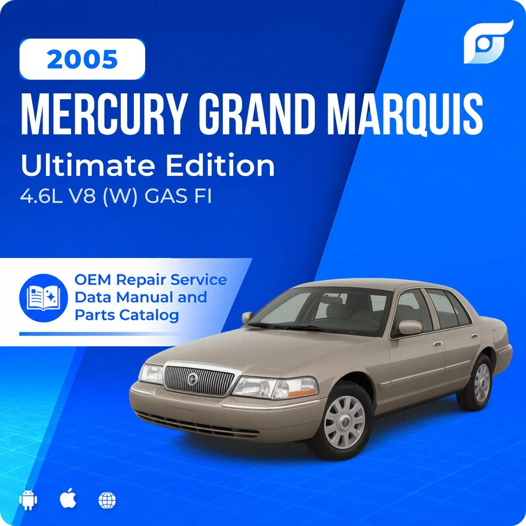 2005 Mercury Grand Marquis Ultimate Edition - OEM Repair Service Manual