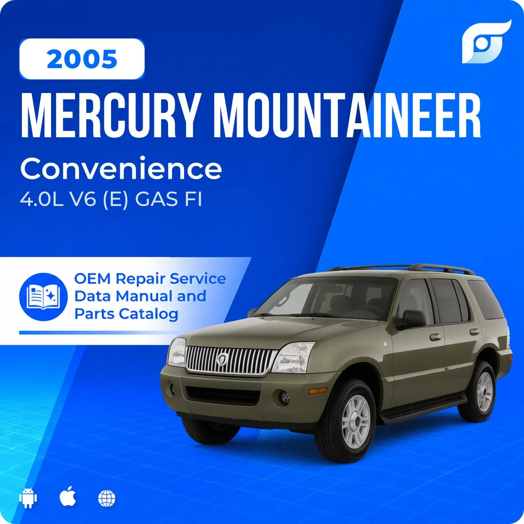 2005 Mercury Mountaineer Convenience - OEM Repair Service Manual