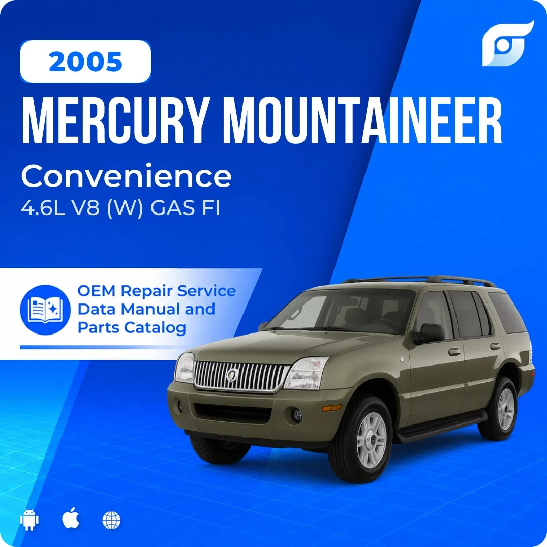 2005 Mercury Mountaineer Convenience - OEM Repair Service Manual