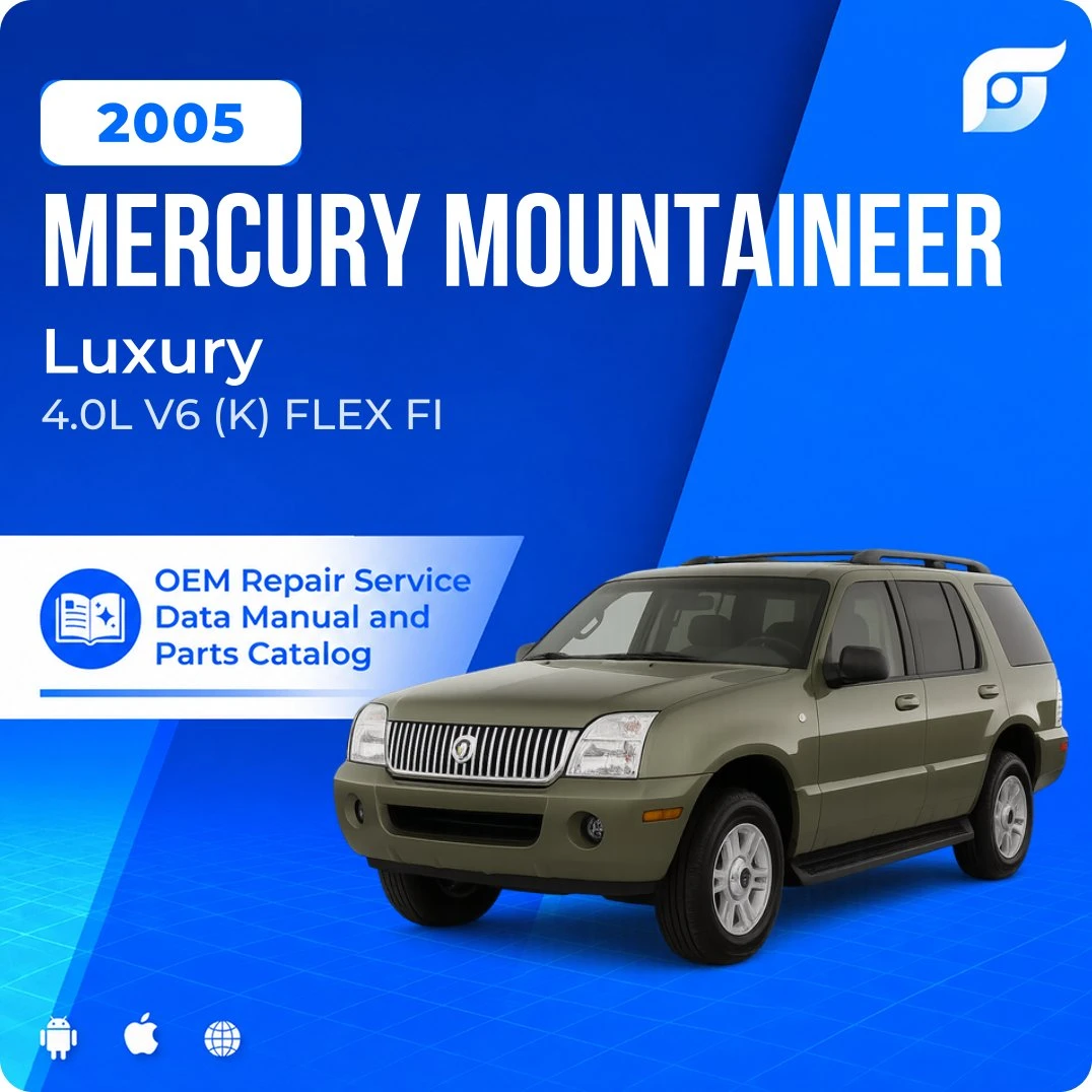 2005 Mercury Mountaineer Luxury - OEM Repair Service Manual