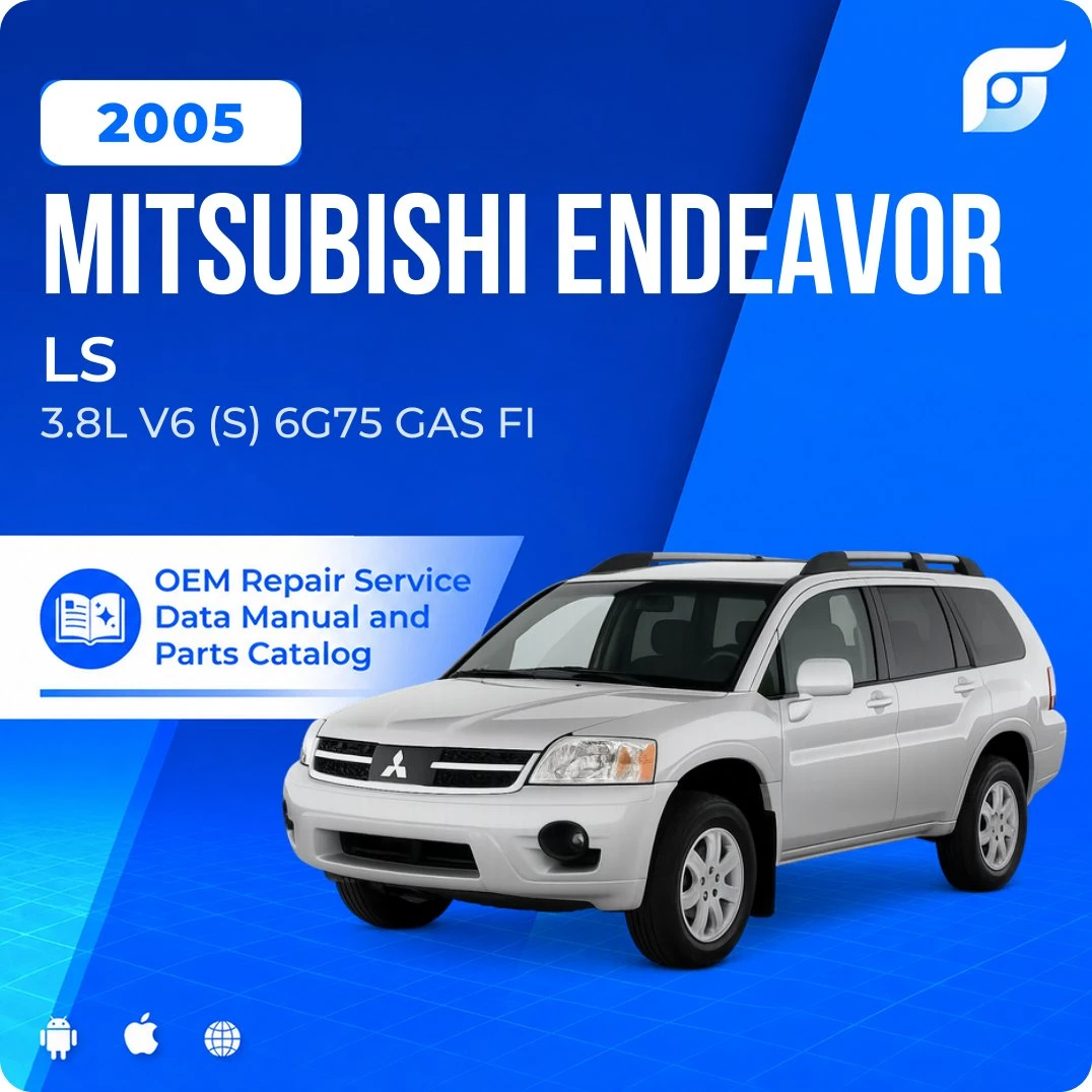 2005 Mitsubishi Endeavor LS - OEM Repair Service Manual