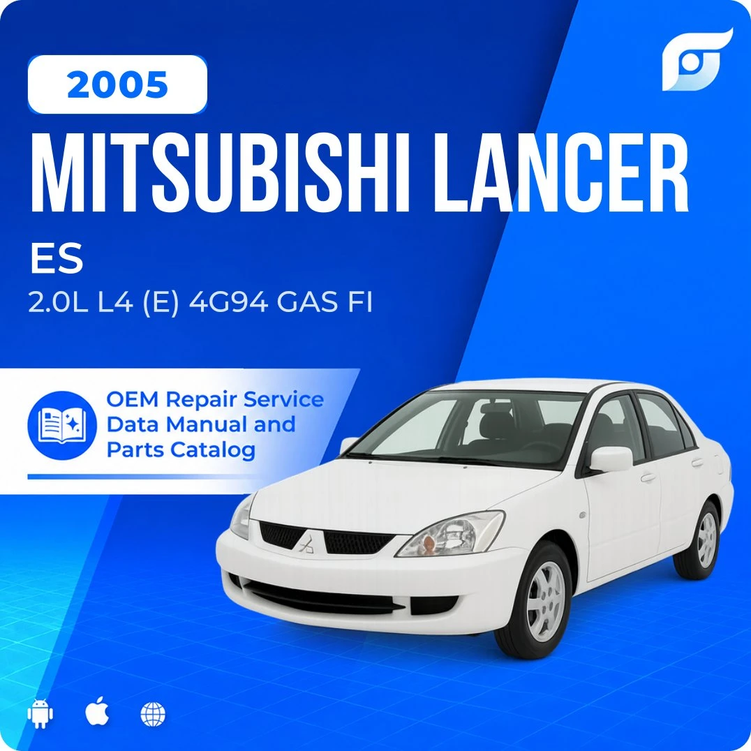 2005 Mitsubishi Lancer ES - OEM Repair Service Manual