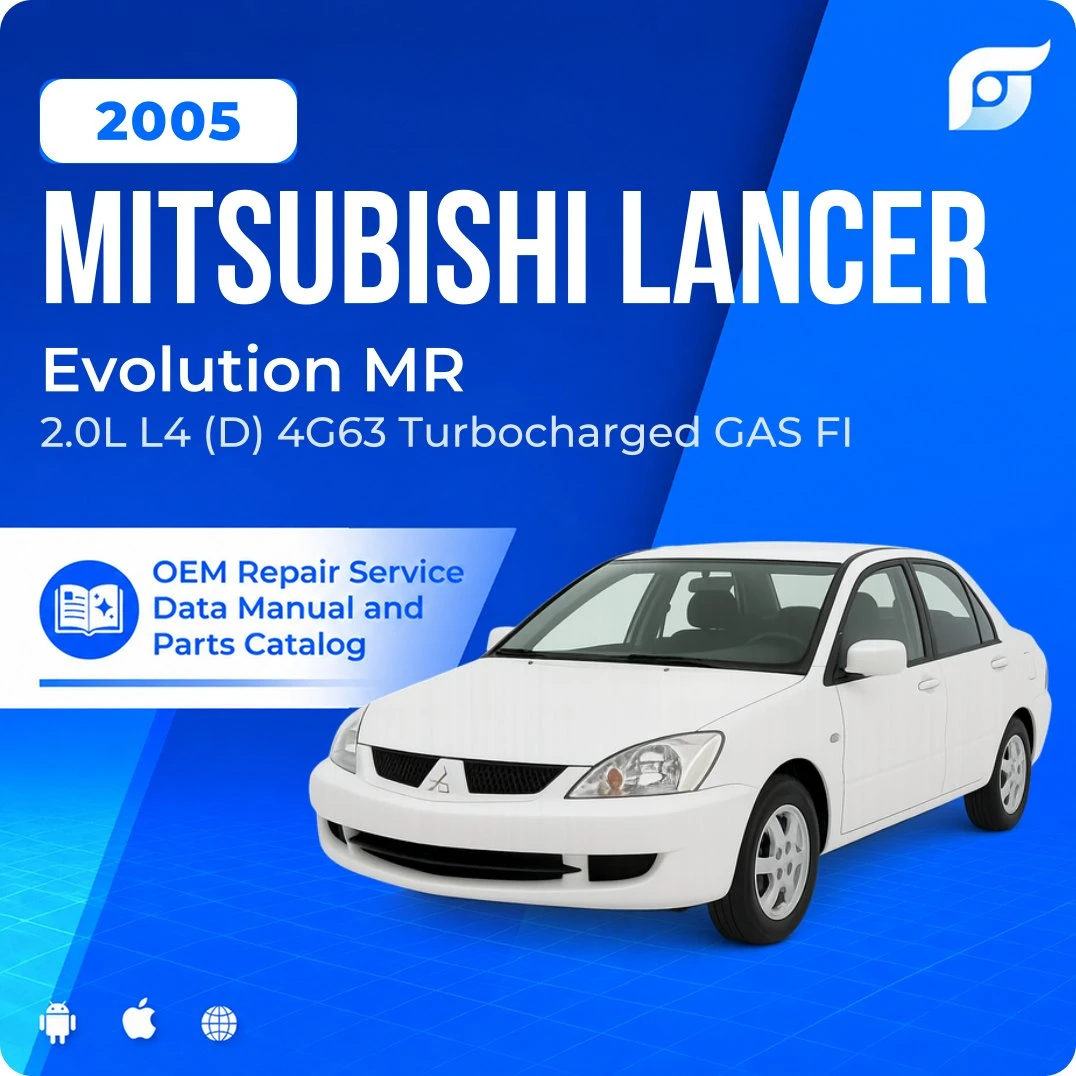 2005 Mitsubishi Lancer Evolution MR - OEM Repair Service Manual