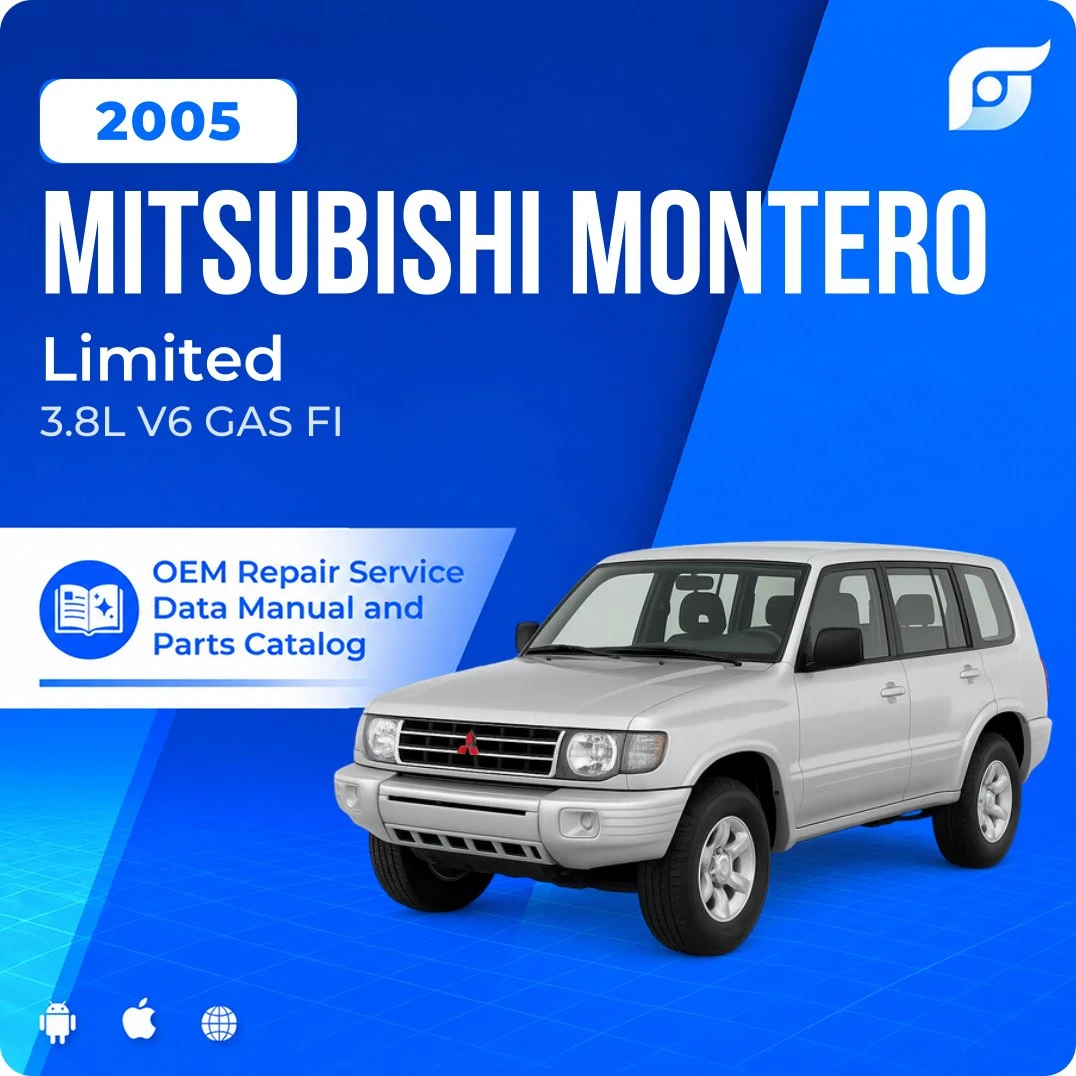 2005 Mitsubishi Montero Limited - OEM Repair Service Manual