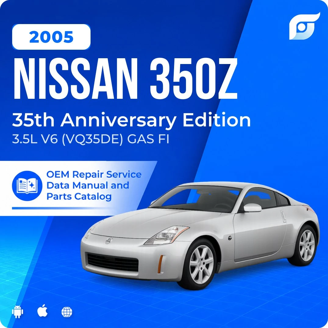 2005 Nissan 350Z 35th Anniversary Edition - OEM Repair Service Manual
