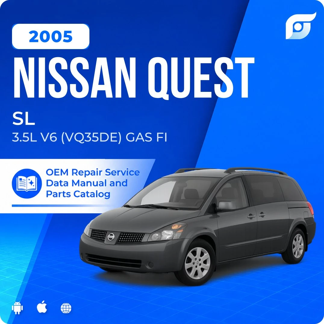 2005 Nissan Quest SL - OEM Repair Service Manual
