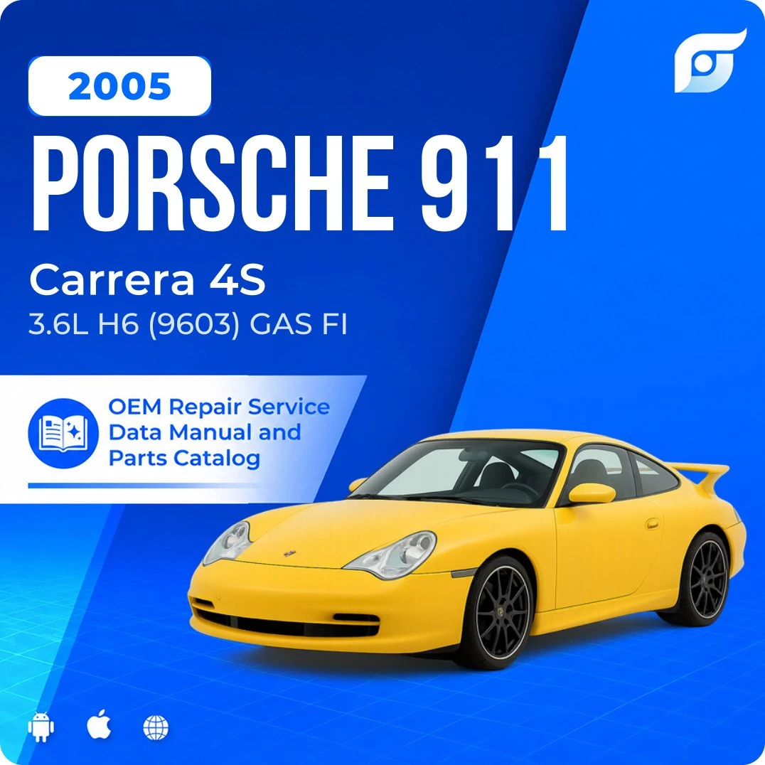 2005 Porsche 911 Carrera 4S - OEM Repair Service Manual
