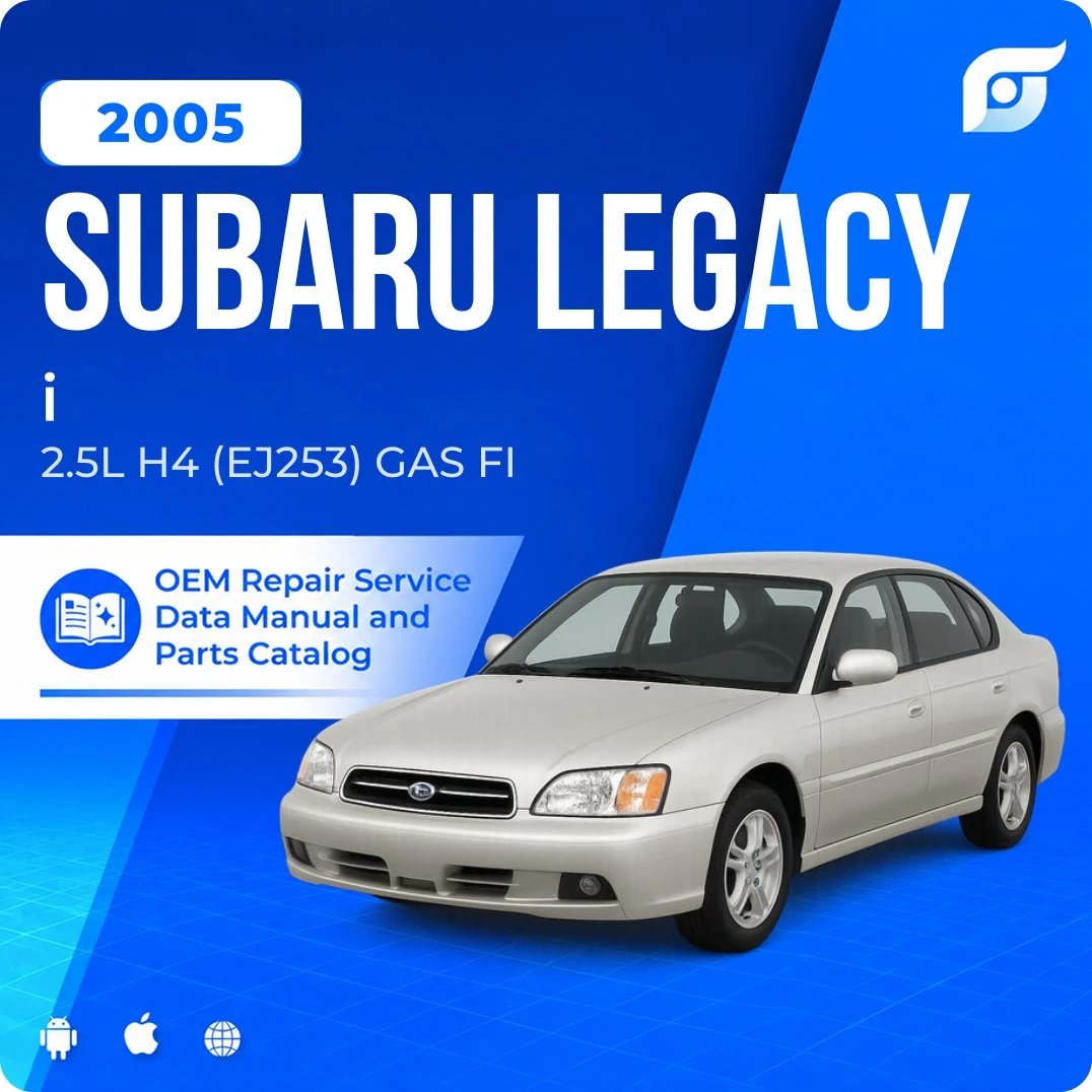 2005 Subaru Legacy i - OEM Repair Service Manual